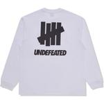 Футболка унисекс UNDEFEATED, белый - фото