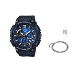 CASIO Часы Men Blue Watch, Black - фото