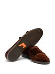 Santoni туфли монки, коричневый - фото 4