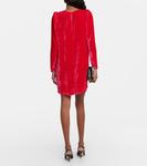 Бархатное мини-платье Velvet, Lotus - фото 3