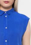 Блуза PARFOIS Button-down blouse, Blue - фото 6
