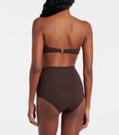 Верх бикини-бандо Karla Colletto, коричневый - фото 3