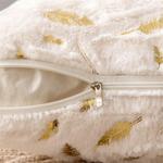 WEIWO Декоративная наволочка Feather Home плюш - фото 4