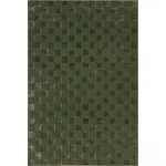Ковер Alaiya Checkered Area Rug nuLOOM, 91x152 см, зеленый - фото 2