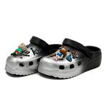 OUBT Мультяшные 3D кроксы Unisex Gradient Silver - фото 3