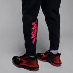 Штаны спортивные штаны с рисунком сион Air Jordan, черный - фото 3