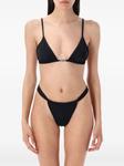 Плавки бикини со сборками Let's Swim, черный - фото 2