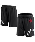 Мужские черные шорты Toronto Raptors Free Throw Mesh Fanatics - фото 2