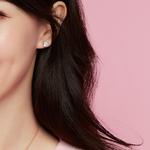 Серьги Stilla Attract Swarovski, белый - фото 6