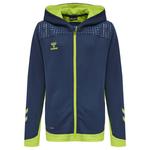 Толстовка Hummel Lead Full Zip, синий - фото