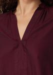 Блуза QS, бордовый - фото 5