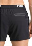 Шорты для плавания с логотипом на поясе Puma, черный - фото 2