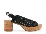 Aerosoles Cornelia Sandal, Черная Рафия - фото 2