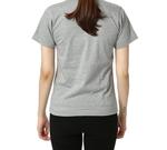 Футболка женская серая CDG Play, серый - фото 7