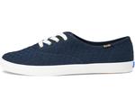 Кроссовки Keds Champion Canvas Lace Up, цвет Navy Mini Daisy Eyelet - фото 4