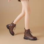 Ботинки Martin Boot женские Boerdiqi, коричневый - фото 15