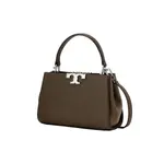 Элеанор Пэбблд Мини Сэтчел Wild Mushroom TORY BURCH - фото 3