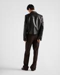 Кожаная куртка Prada, черный - фото 5
