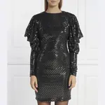 Платье с пайетками Karl Lagerfeld, черный - фото