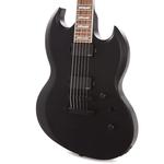 Электрогитара ESP LTD Viper-400 Baritone Black Satin Electric Guitar - фото 3