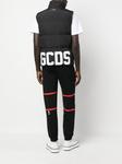 Gcds striped cotton track pants, черный - фото 2