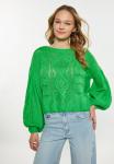 Тонкий вязаный свитер MYMO Sweater, цвет grass green - фото 2