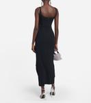 Длинное платье, украшенное кристаллами Giuseppe di Morabito, черный - фото 3