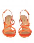 Сандалии Sergio Rossi, оранжевый - фото 4