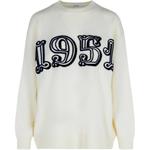 Свитер Max Mara Crewneck Knitted Jumper MaxMara, белый - фото
