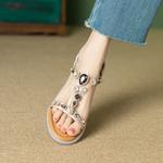 Сандалии женские Foxer, кремовый - фото 5