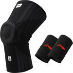 Наколенники LINING, черные 2 шт + фиксатор запястья - фото 7