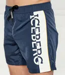 Пляжные шорты Regular fit Iceberg, синий - фото 4