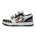 Кроссовки LAZY BONS Skateboarding Shoes Unisex Low-top, белый/черный - фото 10
