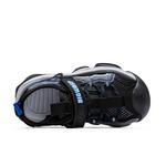 Детские сандалии для дошкольников Big Wasp, черный/зеленый - фото 4