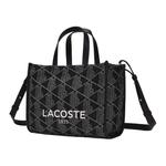 LACOSTE Модная минималистичная сумка унисекс черная, Black - фото 2