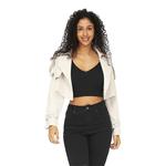 Укороченный тренч Manhattan Belle & Bloom, кремовый - фото 3