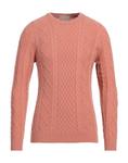 Свитер 120% Lino, лососево-розовый - фото