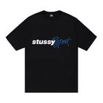 Футболка Stussy Sport Script Tee, черный - фото