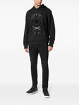 Philipp Plein толстовка с капюшоном и принтом черепа, черный - фото 2