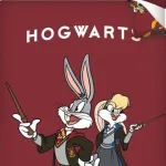 Двустороннее постельное белье Warner Bros. - -Хогвартс- - 140 см x 200 см Aymax - фото 3