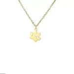 Ожерелье Everpaw с отпечатком одной лапы Hollywood Sensation, gold - фото