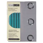 Плотные шторы HOMESCAPES с люверсами, серый шеврон, 2 шт., 182 x 228 см Homescapes - фото 4