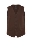 Жилет JP1880, темно-коричневый - фото