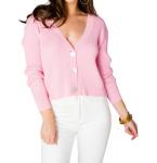 Ноа свитер с рубчиком в розовом цвете BUDDYLOVE - фото