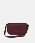 Сумка через плечо из кожи наппа El Caballo, бордовый - фото