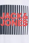 Футболка Jack & Jones JJECORP LOGO  PLAY SS O NECK, цвет White - фото 5