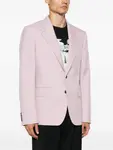 Пиджак строгого кроя Alexander McQueen, розовый - фото 3