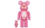 АртИгрушки BE@RBRICK Pink Panther 100%+400% - фото