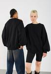 Толстовка YOURTURN OVERSIZE BASIC CREWNECK UNISEX, True Black/Black - фото