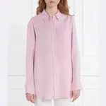 Льняная рубашка свободного кроя Samsøe Samsøe, розовый - фото